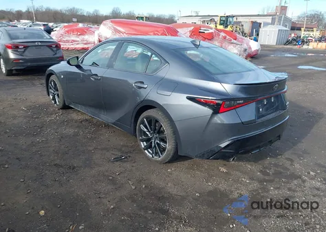 2025 Lexus Is 350 F Sport z USA, uszkodzony, nr VIN JTHGZ1E27S5040102